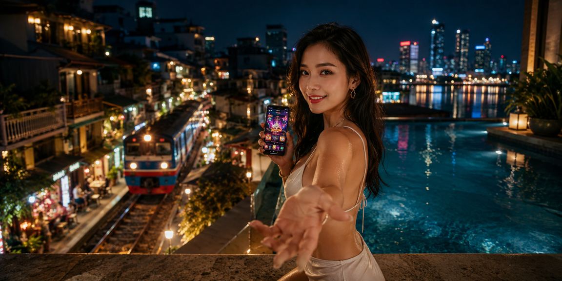 Người dùng tại Hà Nội sử dụng ứng dụng casino trực tuyến trên điện thoại di động