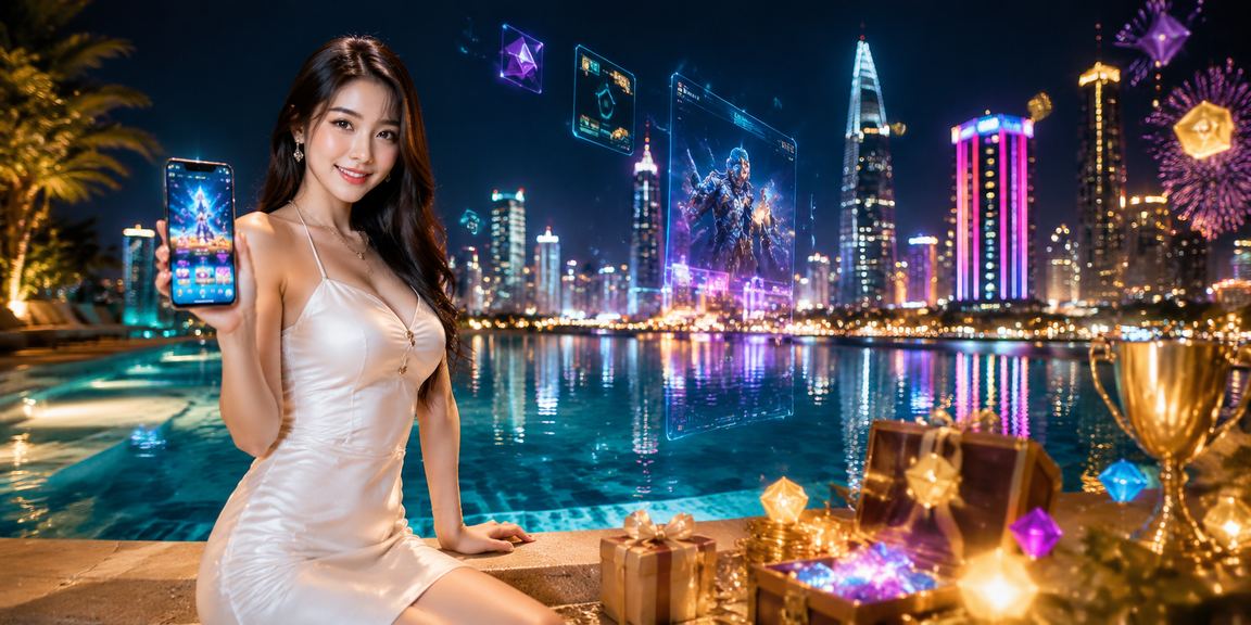 Người chơi tại TP. Hồ Chí Minh trải nghiệm cá cược esports trên ứng dụng di động trong không gian neon sôi động
